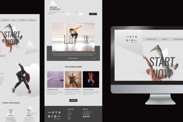 How to create a website template